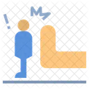 Attack Harassment Kick Icon
