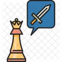 Attack Chess Strategy Icon