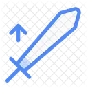 Attack Up Security Man Icon