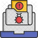 Attacks Cyber Bug Spam Email Icon