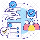 Attain enough agreement  Icon