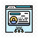 Attendee Badge Virtual Icon