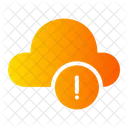 Attention Cloud Cloud Computing Icon