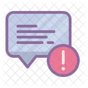 Attention Interaction Message Icon