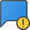 Attention Message Chat Icon