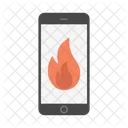 Attention Caution Fire Icon