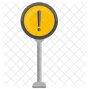 Attention Road Sign Icon