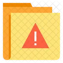 Alert Folder Warning Folder Attention Folder Icon