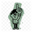 Attention Gesture Finger Sign Warning Icon