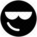 Attitude Glasses Facial Icon
