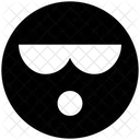 Attitude Glasses Face Icon