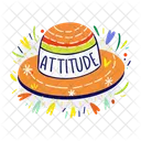 Attitude Hat Headwear Icon