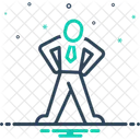 Attitude Posture Position Icon