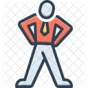 Attitude Posture Position Icon