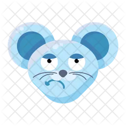 Attitude Mouse Emoji Icon