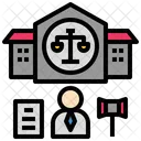 Attorney Appeal Court Icon