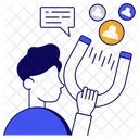 Attract Customers Attract Consumers Appeal Customers Icon