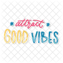 Attract good vibes  Icon