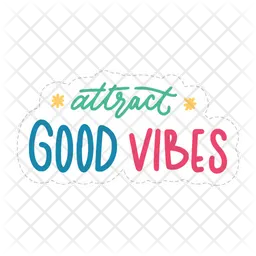 Attract good vibes  Icon