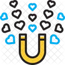 Attract Pull Magnet Icon