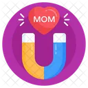Magnet Attracting Attract Love Attract Mother Icon