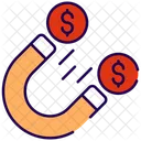 Attract money  Icon
