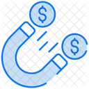 Attract money  Icon