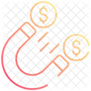 Attract money  Icon