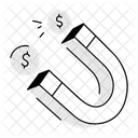 Attract Money Attract Capital Financial Retention Icon