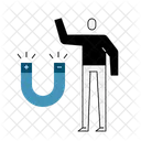 Attract Person  Icon