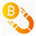 Attraction Bitcoin Attract Icon