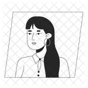 Attractive asian adult woman  アイコン