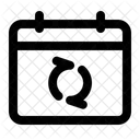 Atualizar Calendario Programacao Calendario Ícone