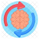 Recarregar O Cerebro Atualizar O Cerebro Sincronizar O Cerebro Icon