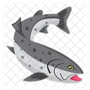 Vector De Pesca Iconos De Peces Criatura Marina Icono