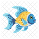 Vector De Pesca Iconos De Peces Criatura Marina Icono