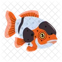 Vector De Pesca Iconos De Peces Criatura Marina Icono