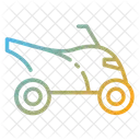 ATV Gelandefahrzeug Vierrad Symbol