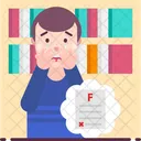 Atychiphobia Fear Of Failure Icon