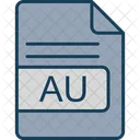 Au File Format Icon