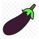Aubergine Eggplant Vegetable 아이콘