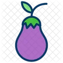 Bringle Eggplant Vegetable Icon