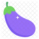 Aubergine Gemuse Icon