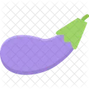 Aubergine Cuisine Alimentation Icon