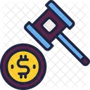 Auction Currency Finance Icon
