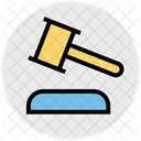 Auction Hammer Gavel Icon