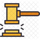 Auction Hammer Commerce Icon