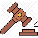 Auction Law Hammer Icon