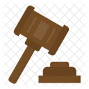 Law Hammer Justice Icon