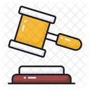Auction Law Justice Icon